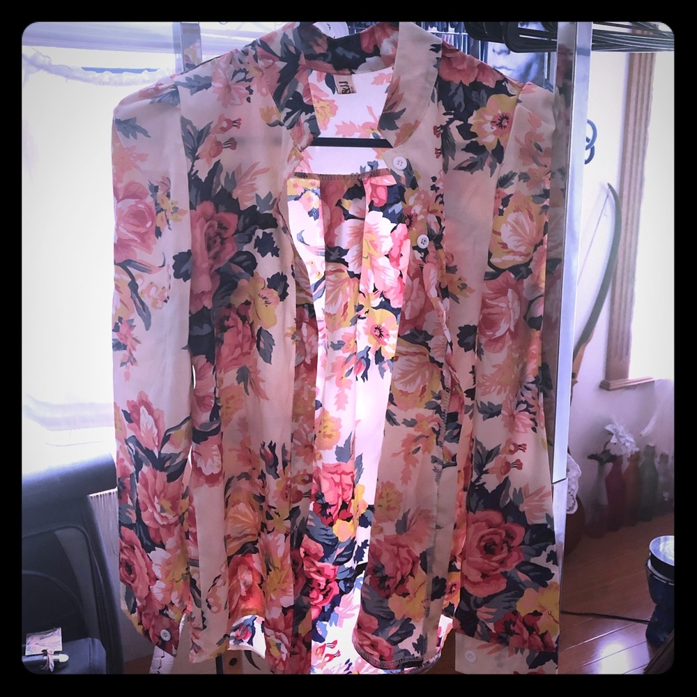 Floral blouse